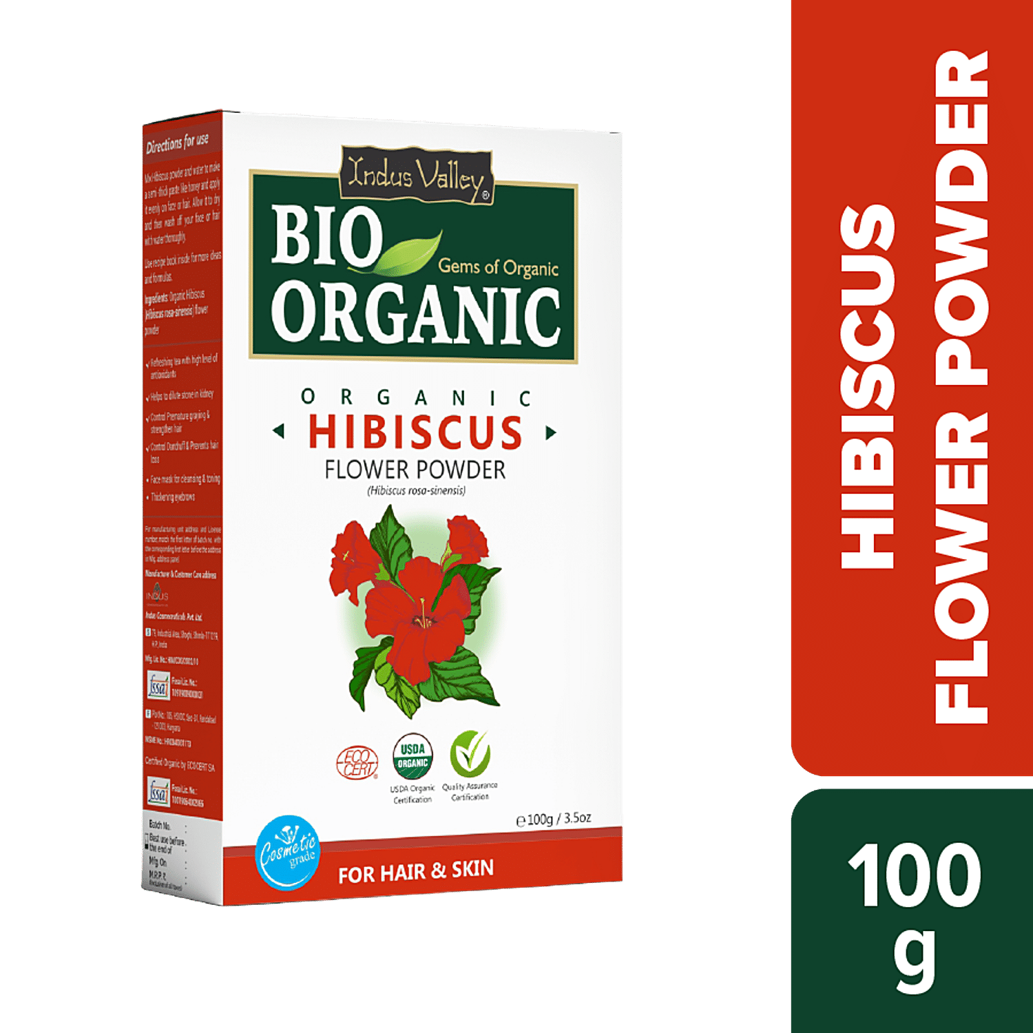 Whole Hibiscus Flower 100% Pure Pesticide Free – Bulk Naturals