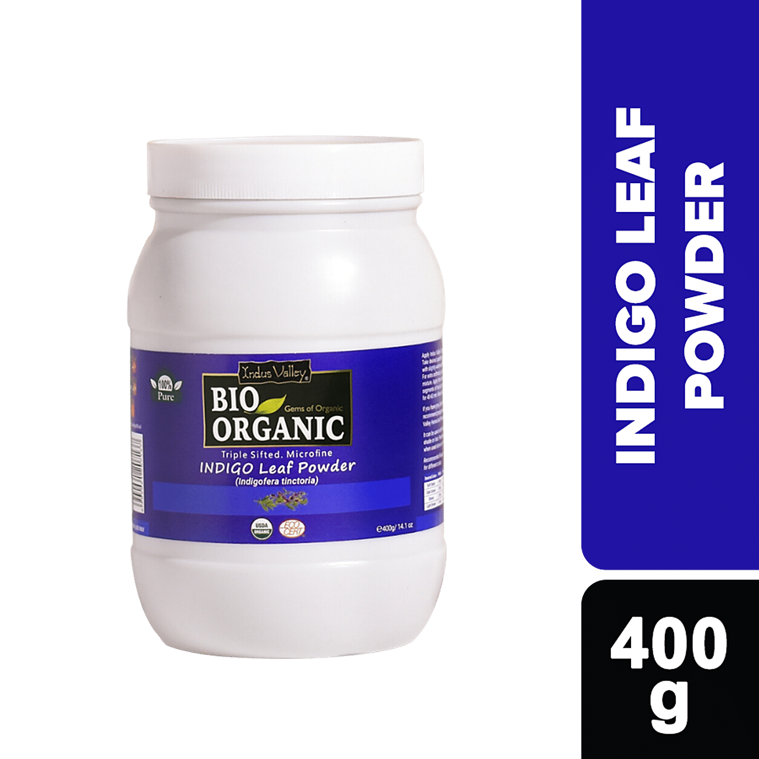 Indigo Powder Organic, Natural Hair Color Dye Conditioner