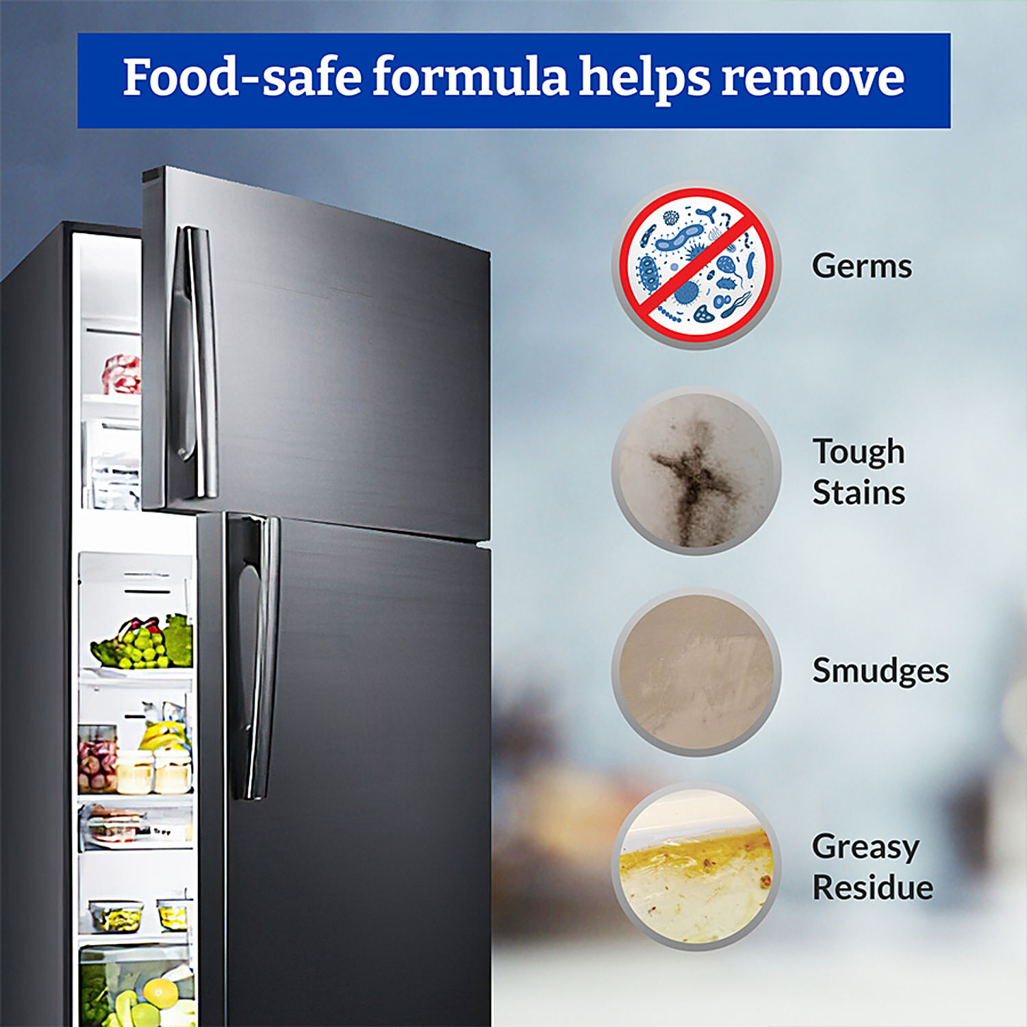 Buy Klenzmo Refrigerator & Veggie Cleaner Online at Best Price of Rs 599 -  bigbasket