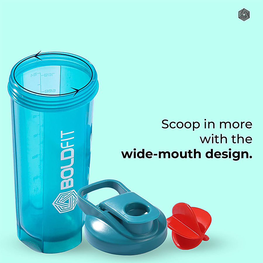 Buy Boldfit Typhoon Gym Shaker/Sipper Water Bottle - Blue Online at Best  Price of Rs 249 - bigbasket