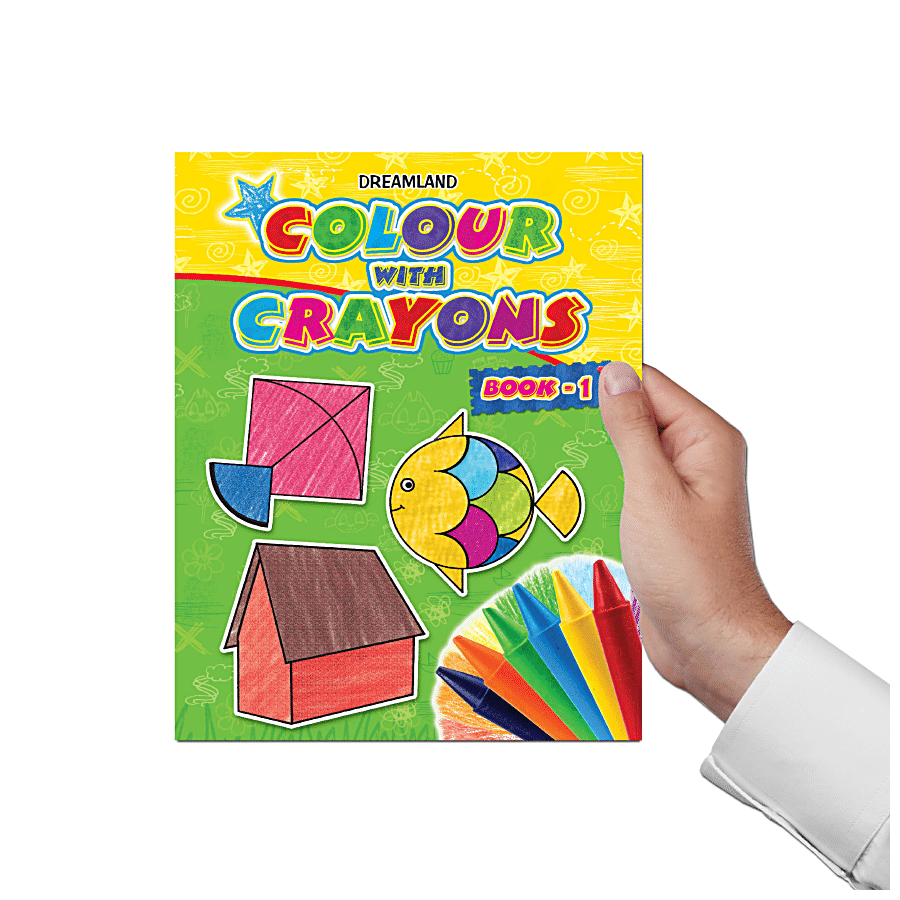 Buy Dreamland Colour With Crayons Pack - Children Drawing, Painting &  Colouring Book, Age 1+, 80 Pages Online at Best Price of Rs 309 - bigbasket