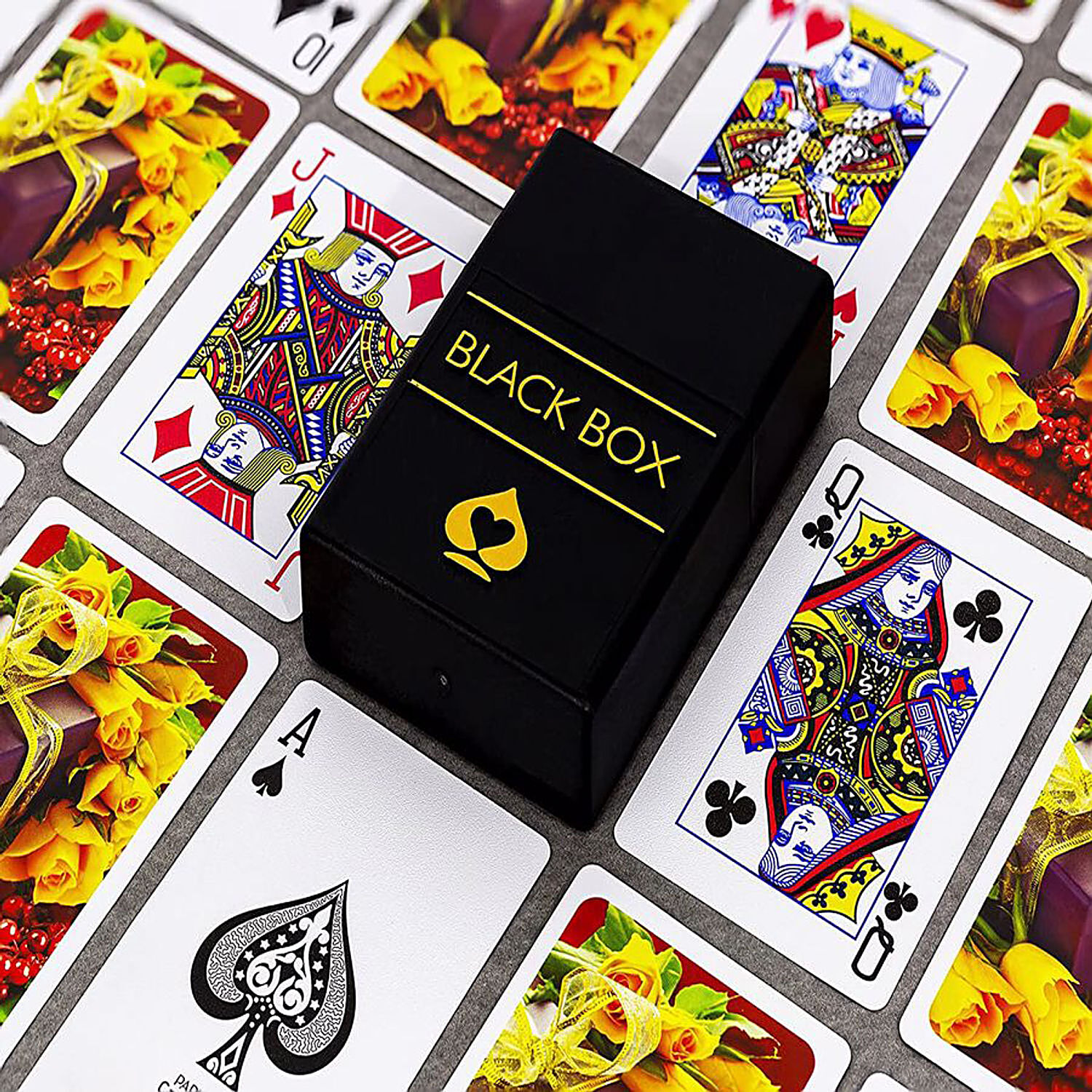 Buy CS Black Box Premium Plastic Playing Cards Set Online at Best