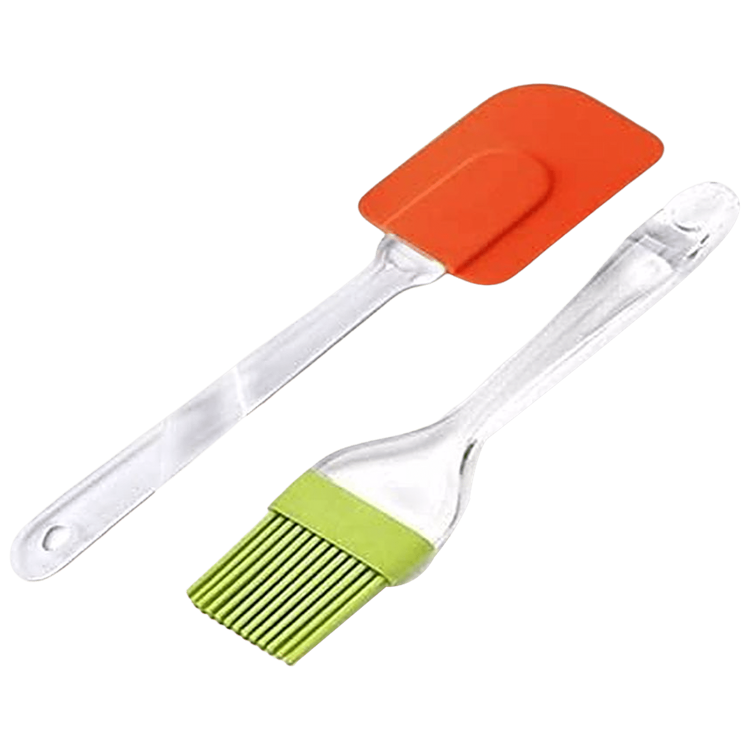 Silicone Scraper Set Scraper Oil Brush Storage Bucket Set Cake