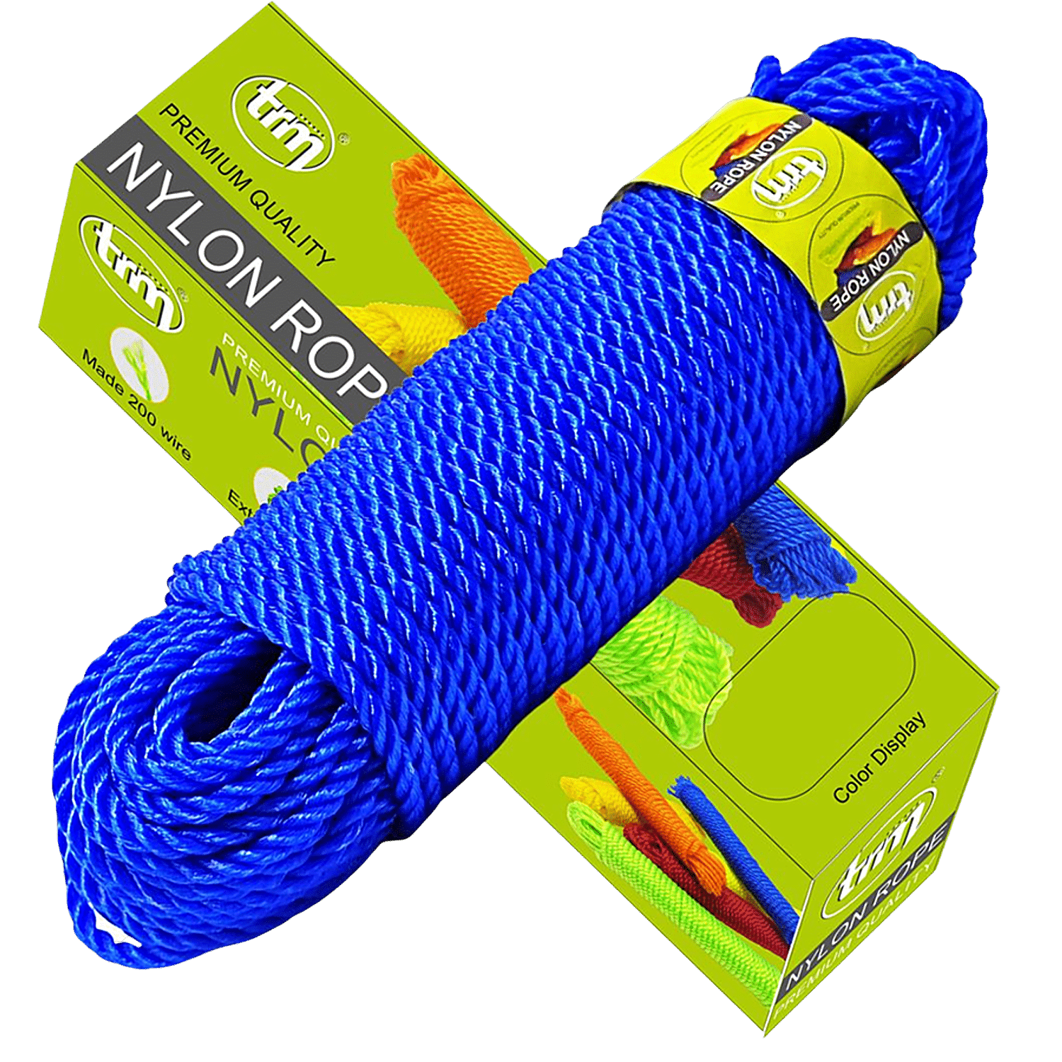 Colored nylon best sale rope