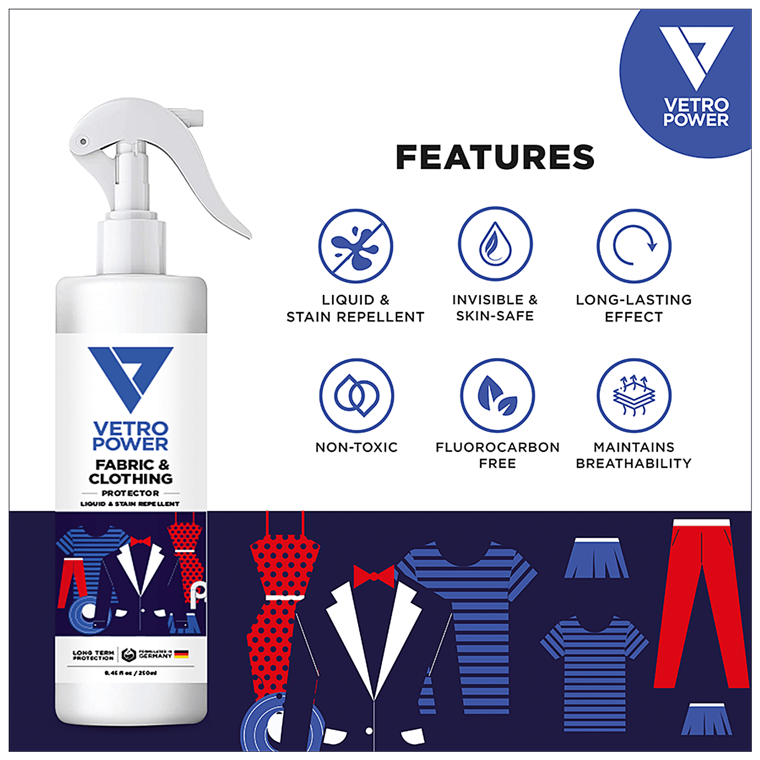 Vetri Auto Spray No Gas 750 Ml