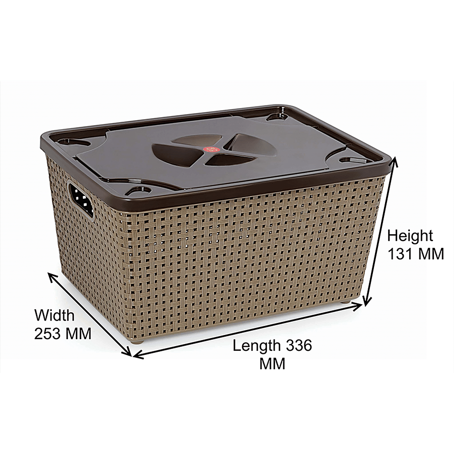 Buy Nakoda Eliza Kitchen Multi Utility Plastic Basket - Assorted