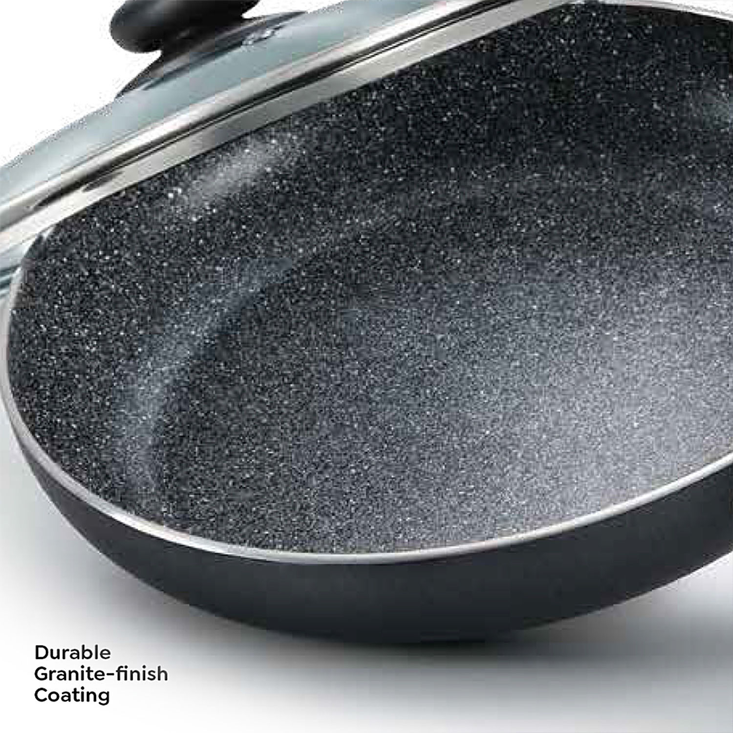 Prestige Omega Deluxe Granite-finish Coated Aluminium Non-Stick