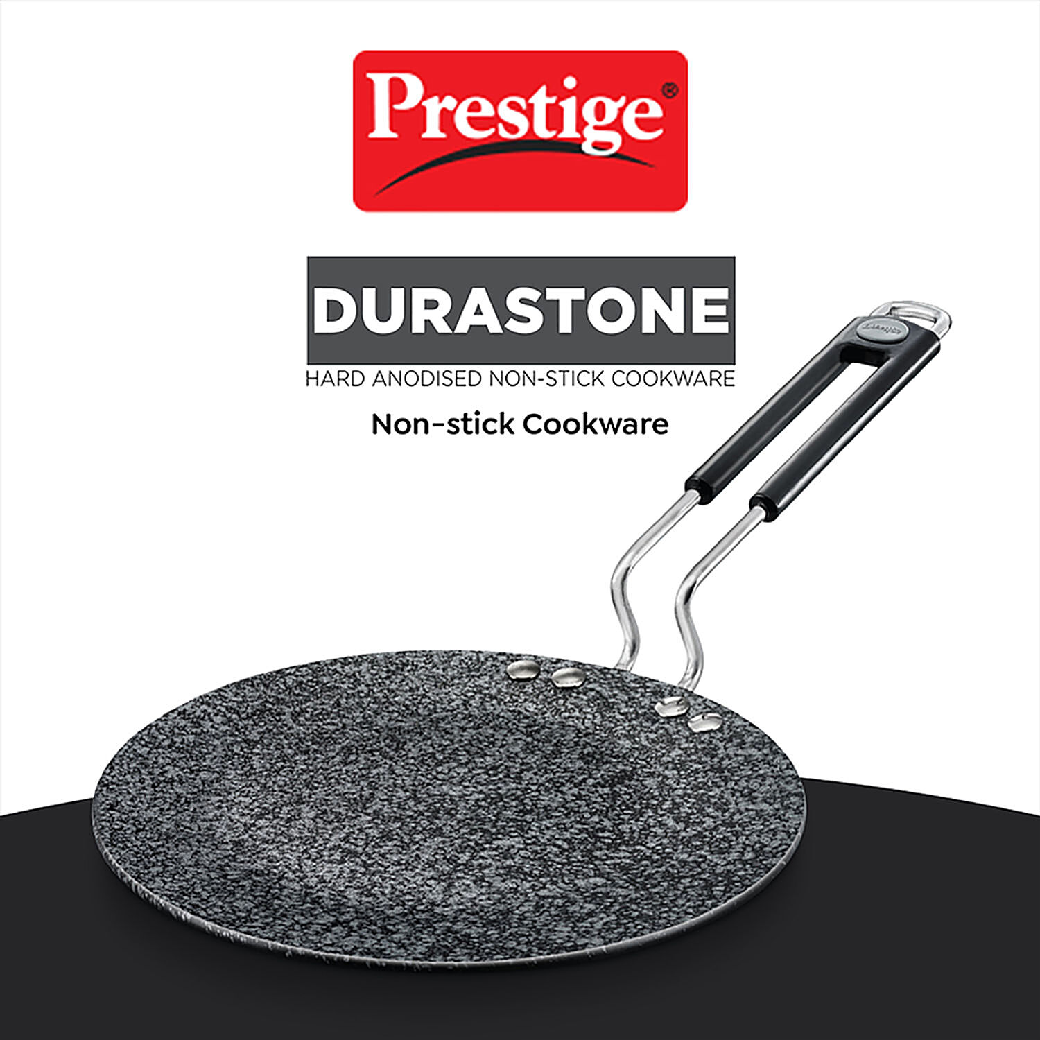 Prestige Durastone Dosa tawa 6 - layer non - stick coating Tawa 27 cm  diameter Price in India - Buy Prestige Durastone Dosa tawa 6 - layer non -  stick coating Tawa 27 cm diameter online at