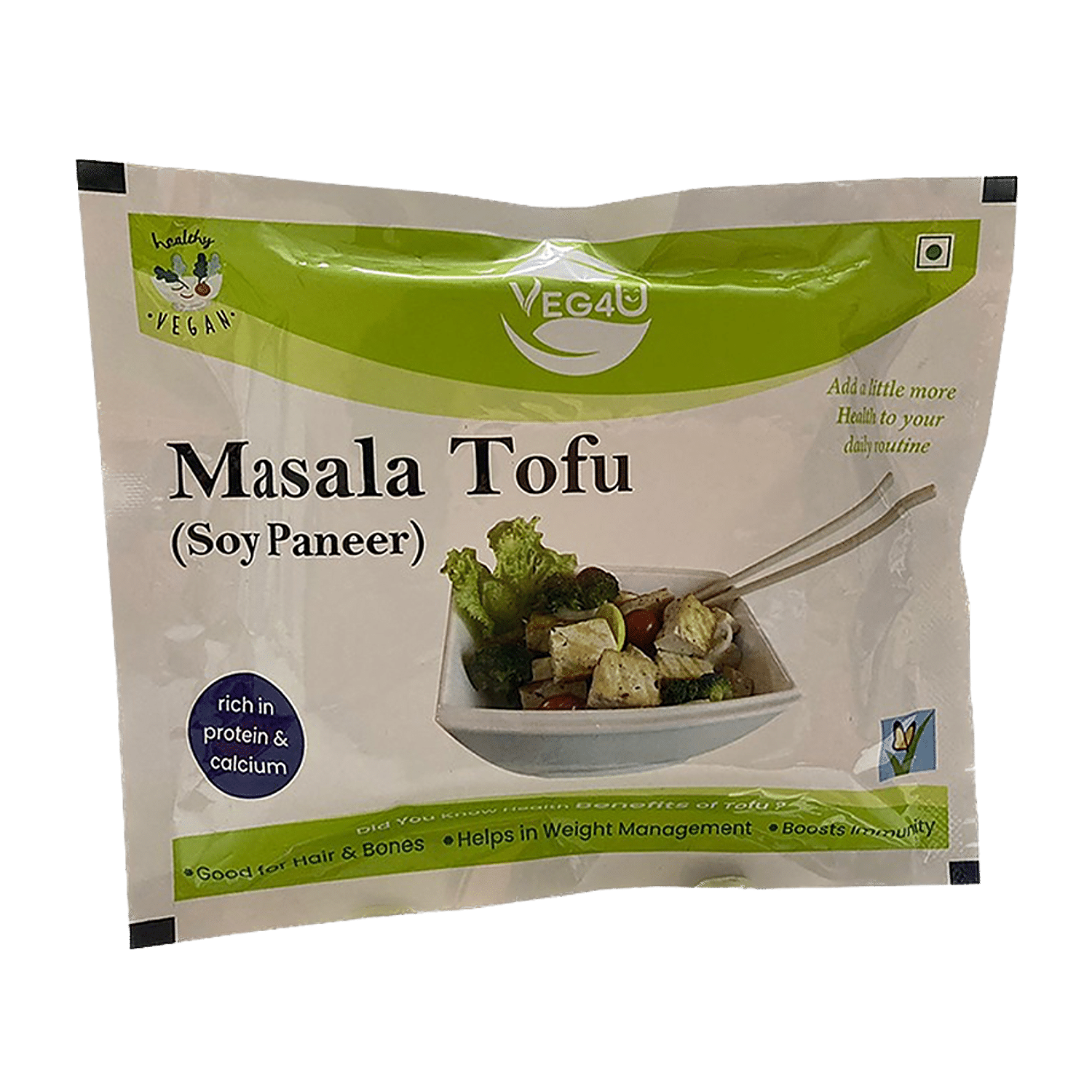 Tofu basilico Animaveg 200g