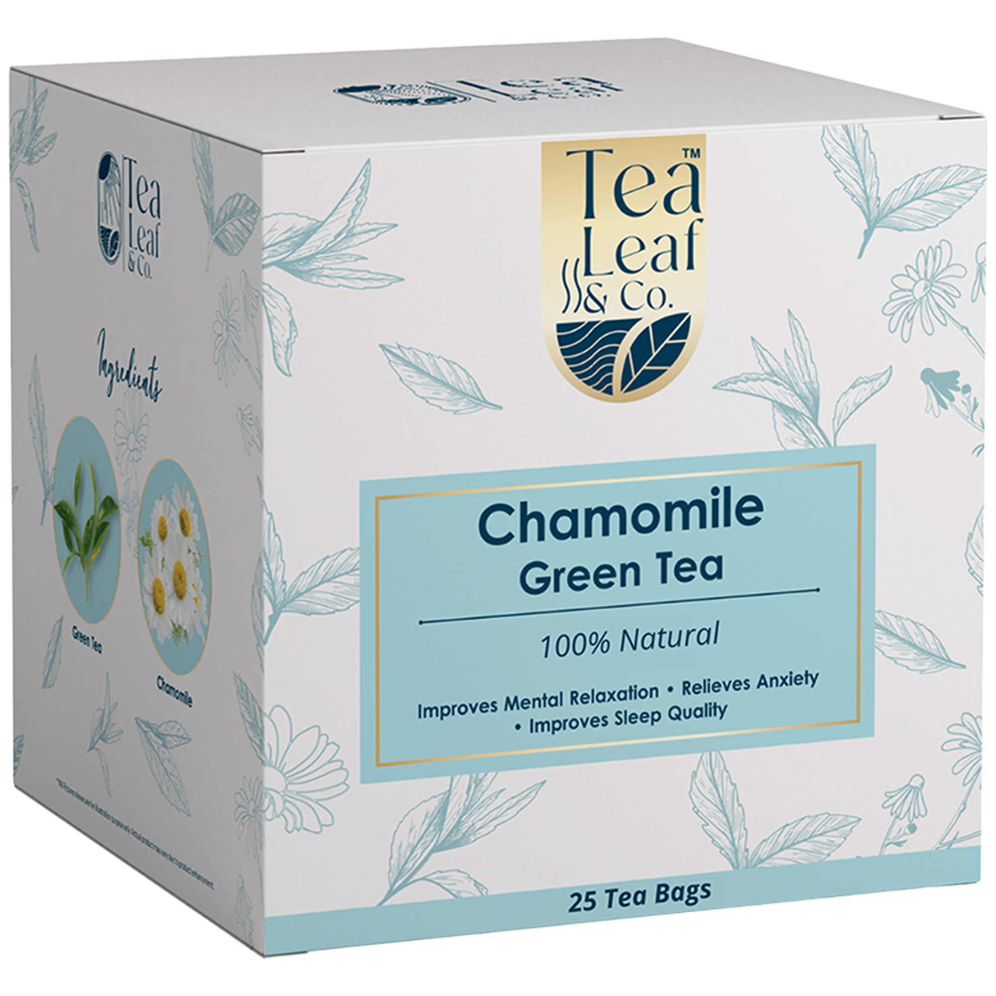 Buy Tea Leaf & Co. Chamomile Green Tea Online at Best Price of Rs 202.5 -  bigbasket