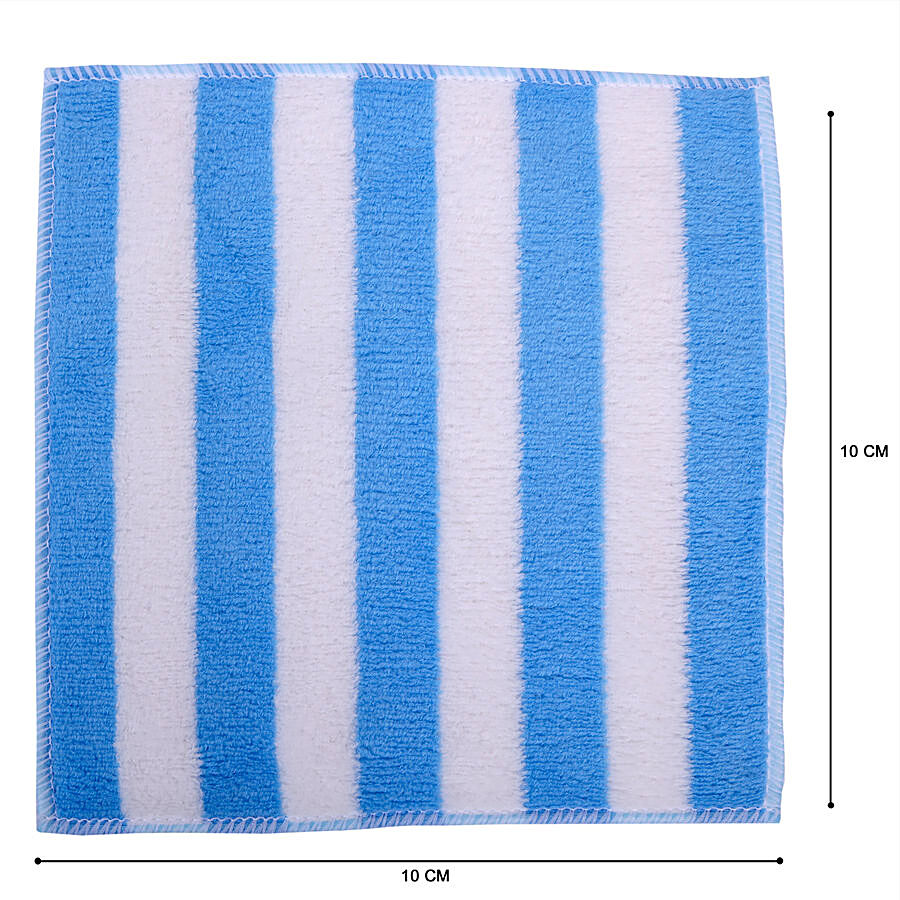 House Beauty Luxury Microfiber Face Towel, 25 cm x 25 cm, Pack of