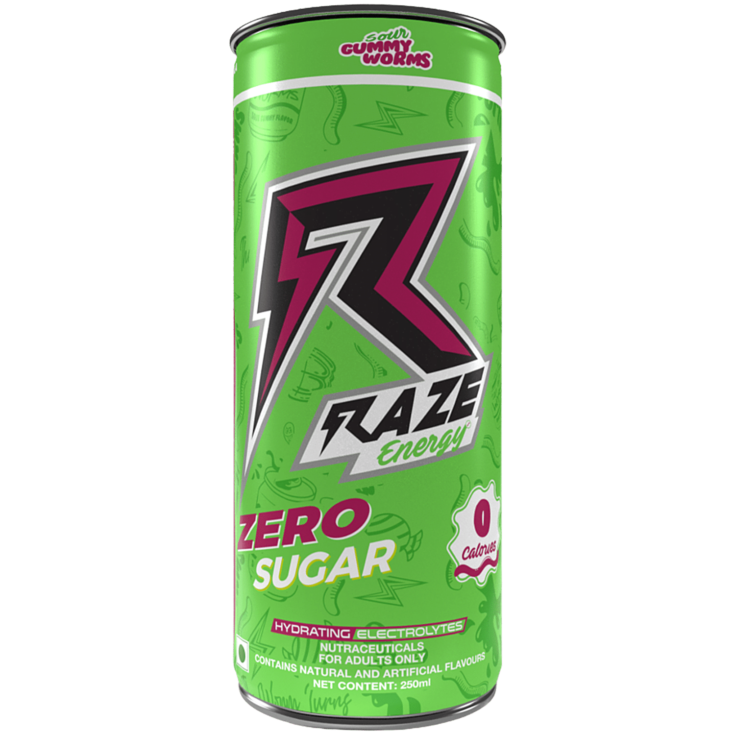 Buy Raze Functional Energy Drink - Sour Gummy Worms Online at Best Price of  Rs 48 - bigbasket