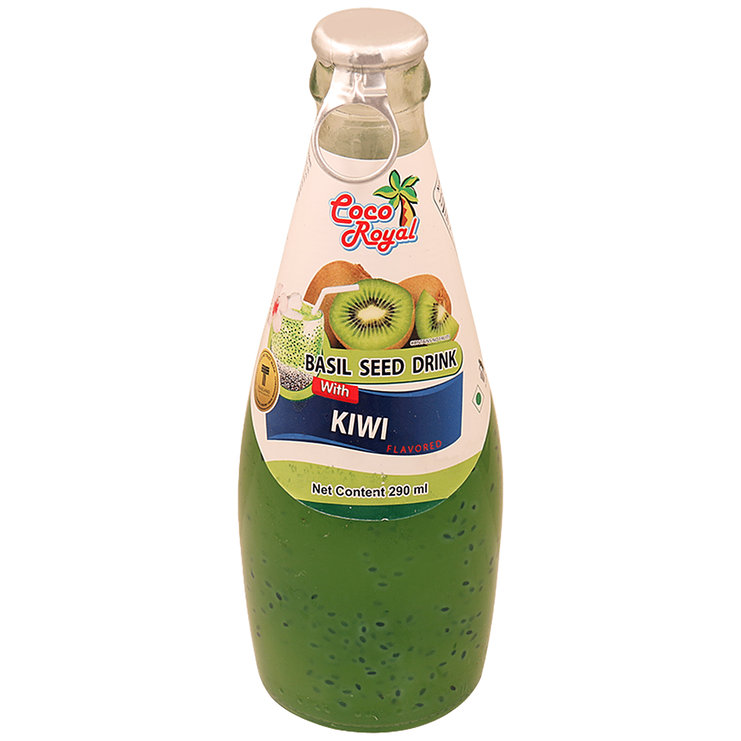 Buy COCO ROYAL Basil Seed Drink With Kiwi Flavour Online at Best