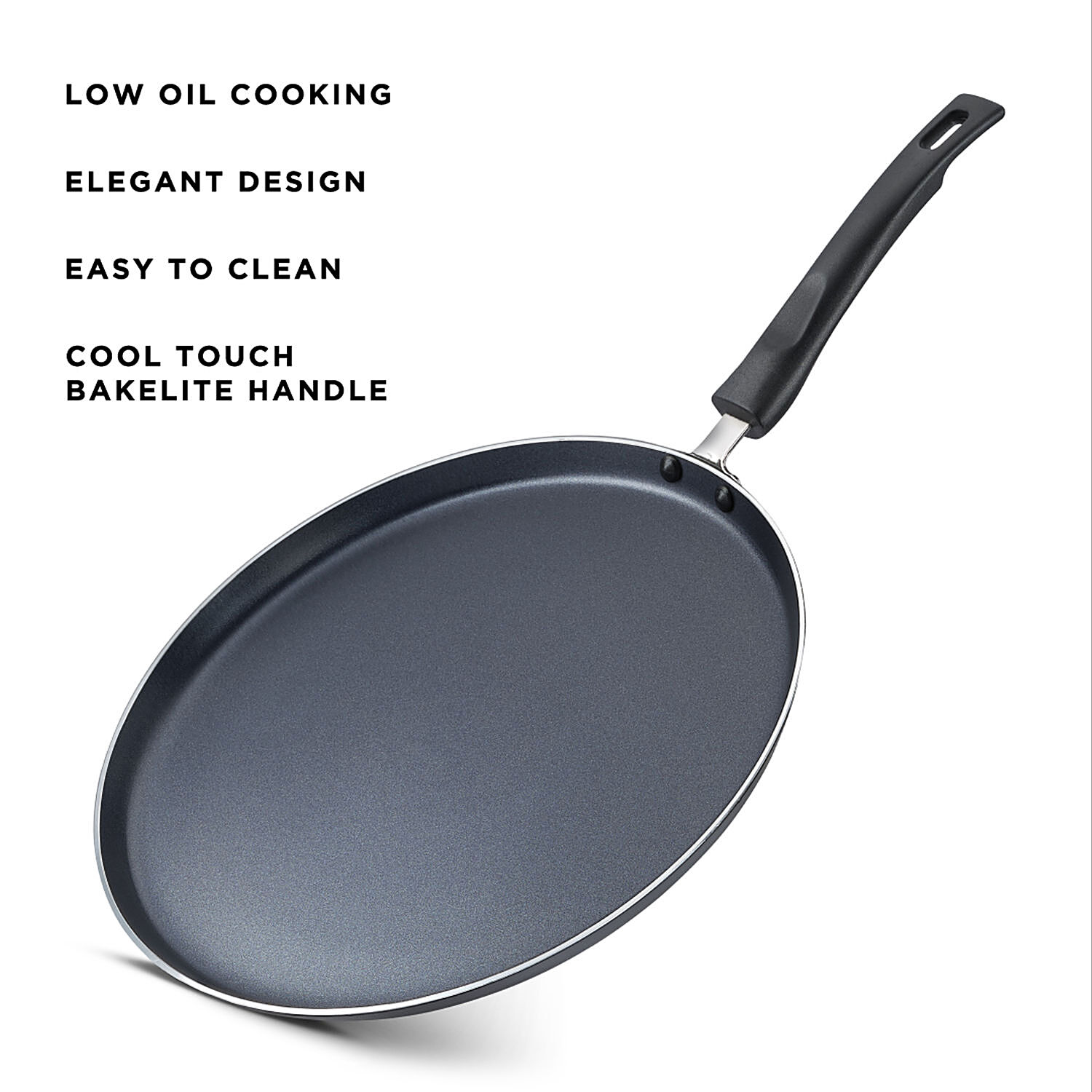 Prestige Durastone Hard Anodised 6 Layer Non-Stick Tea Pan with