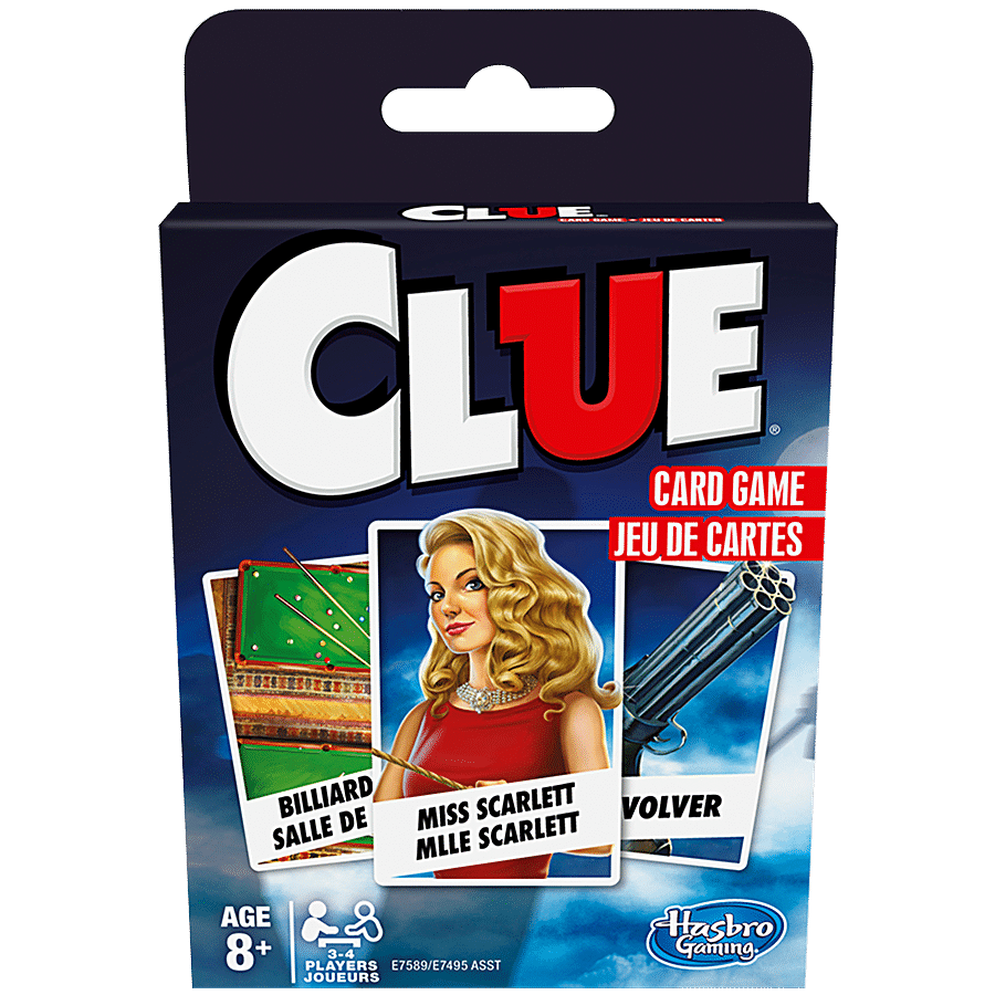 GAMING CLUEDO THE CLASSIC DETECTIVE BOARD GAME, MULTICOLOR