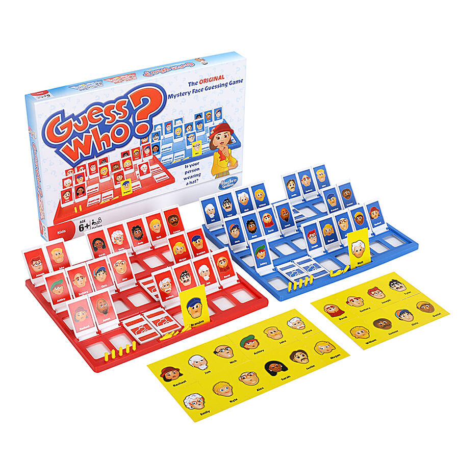 Buy Hasbro Gaming Guess Who? Game Original Guessing Game Mystery For Kids  Ages 6 & Up, 2 Players, Multicolour Online at Best Price of Rs 889 -  bigbasket