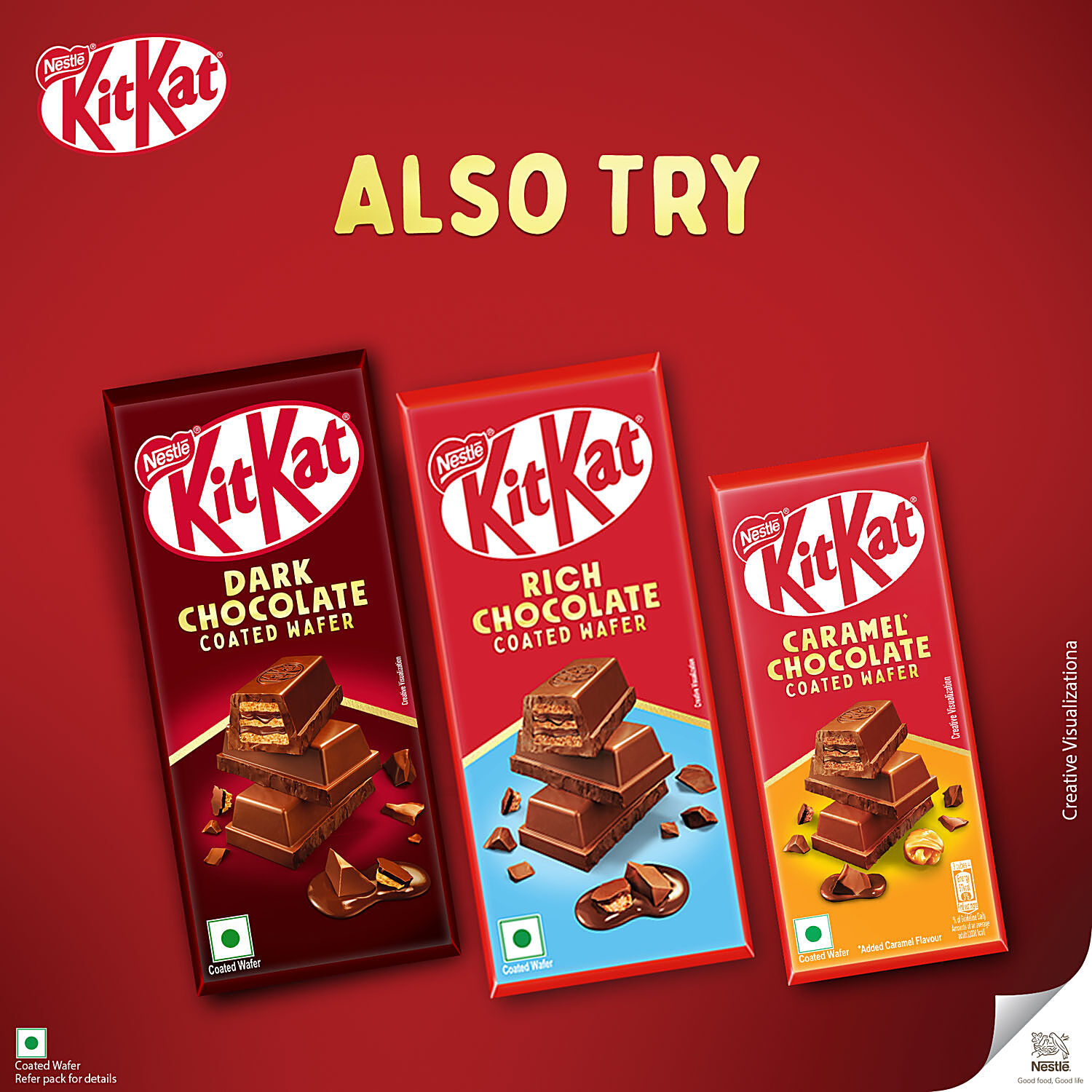 Buy Nestle Kitkat Dark Chocolate Coated Wafer Online at Best Price of Rs  180 - bigbasket