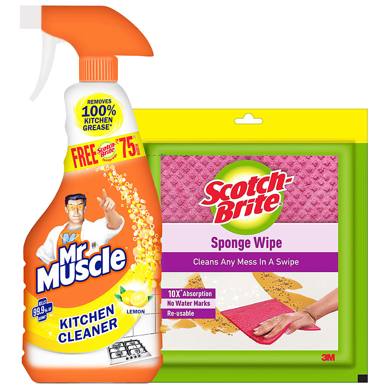 Buy Mr. Muscle Kitchen Cleaner Spray Online at Best Price of Rs 85 -  bigbasket