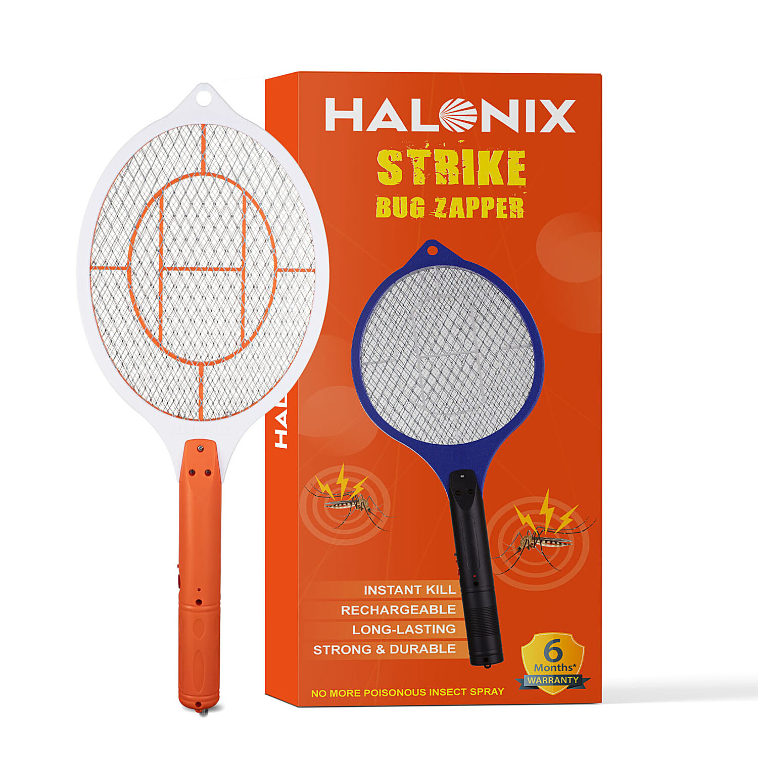 Fly zapper clearance racquet