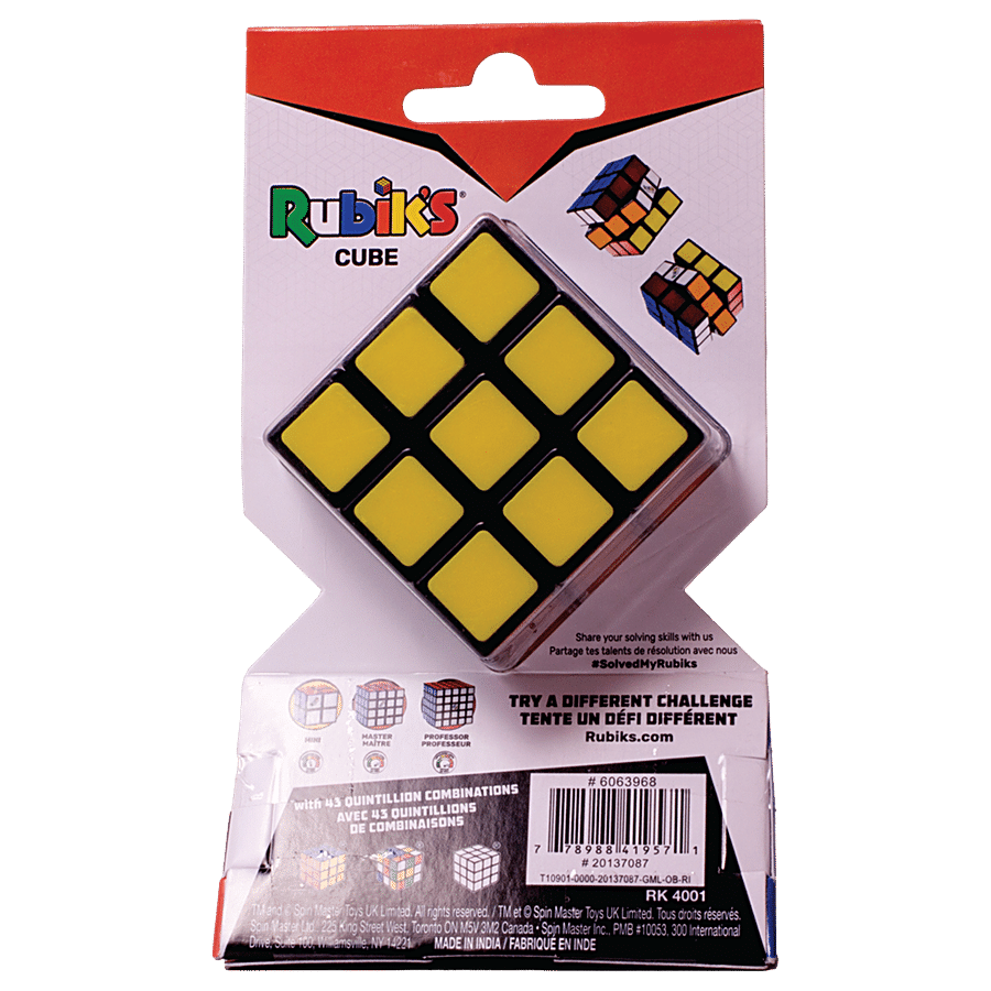 Buy Rubik's Cube The Original 3x3 Colour Matching Puzzle - Classic Problem-Solving  Cube Online at Best Price of Rs null - bigbasket