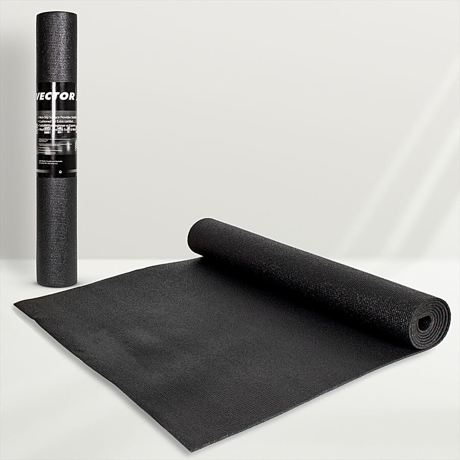VECTOR X Non-Toxic Phthalate Free Yoga Mat - 4 mm, Best Quality & Anti Slip  PVC, Eco Friendly, 1 pc