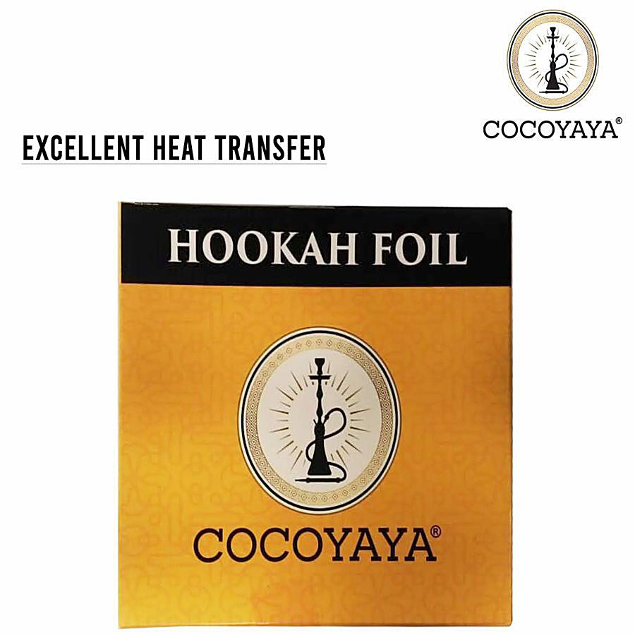 Puff Smart Cocoyaya Hookah Foil - Pack of 50 with free foil Aluminium Foil  Price in India - Buy Puff Smart Cocoyaya Hookah Foil - Pack of 50 with free  foil Aluminium