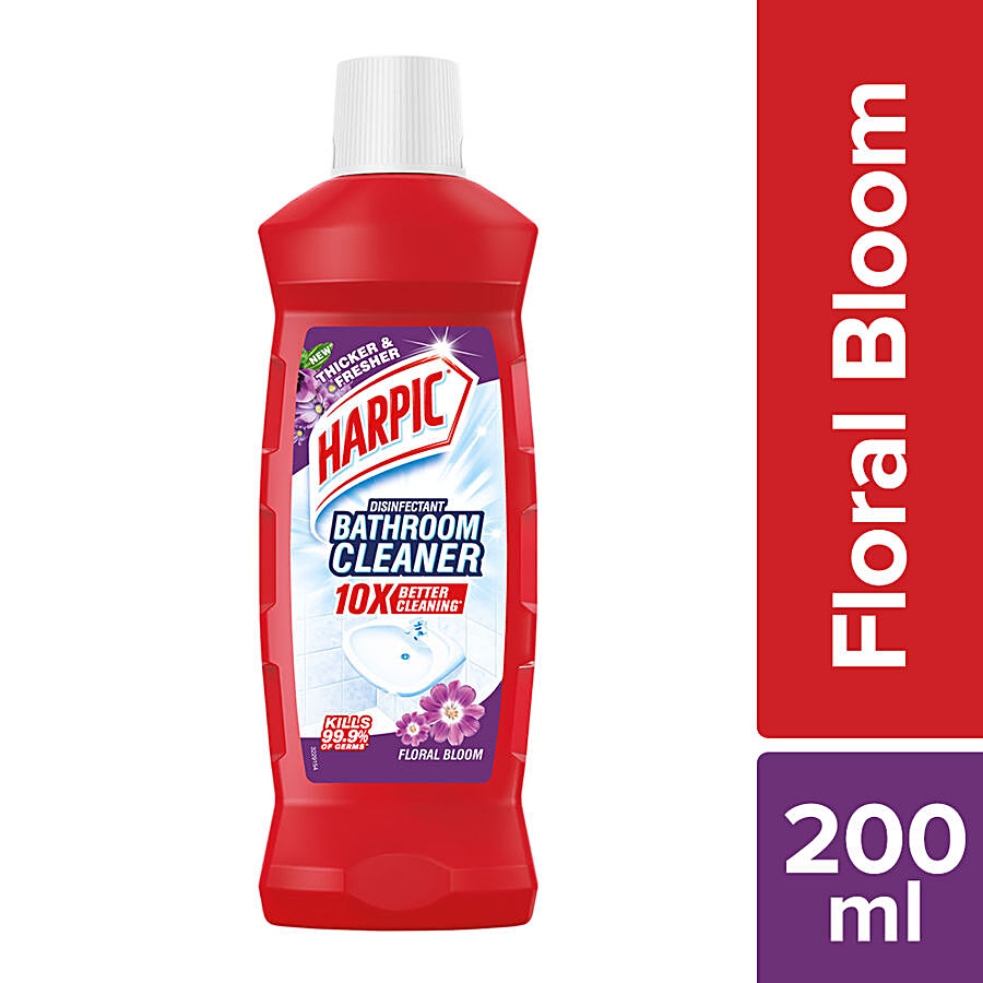 Buy Harpic Disinfectant Bathroom Cleaner Liquid, Floral Online at Best  Price of Rs 199.5 - bigbasket