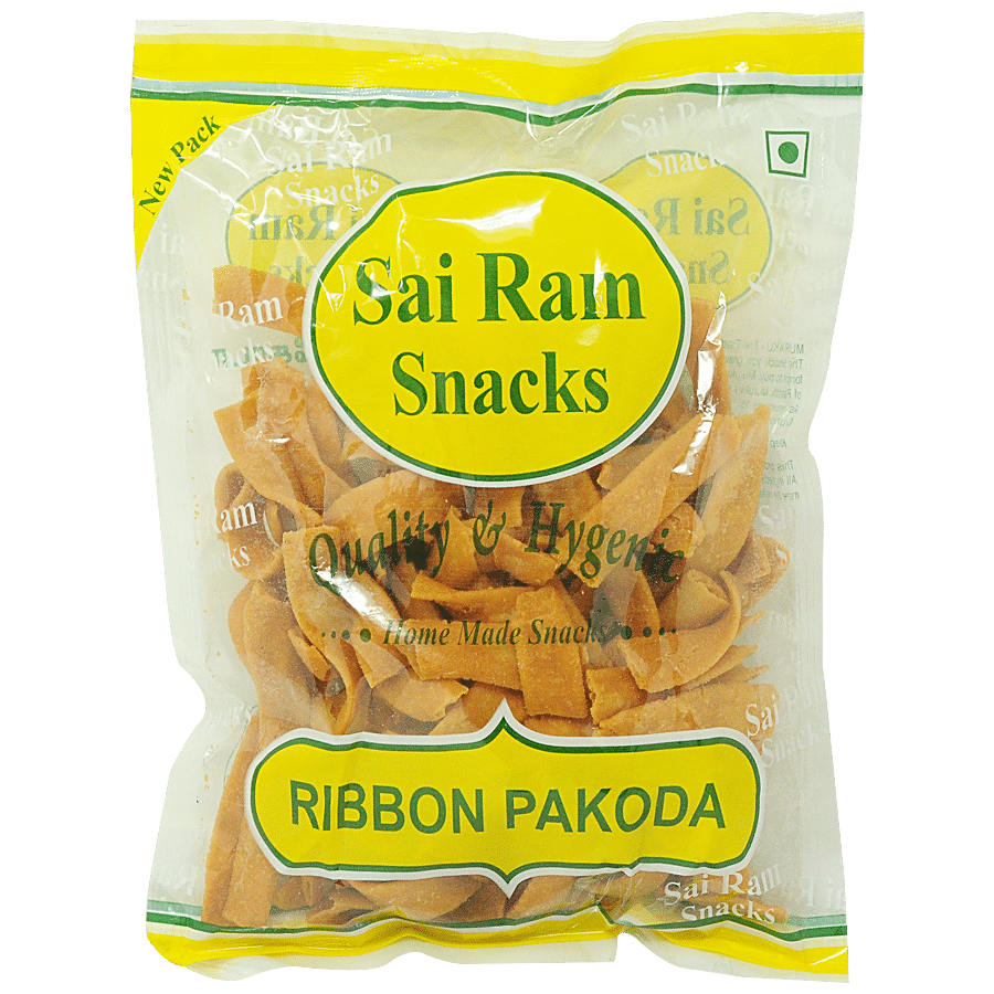 Buy Sai Ram Snacks Ribbon Pakoda 200 Gm Pouch Online at the Best ...
