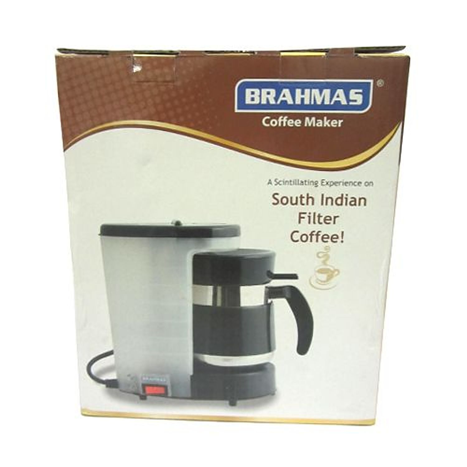 Brahmas coffee maker 110 Volt  south Indian Filter Coffee maker - Diamond  Trading Inc