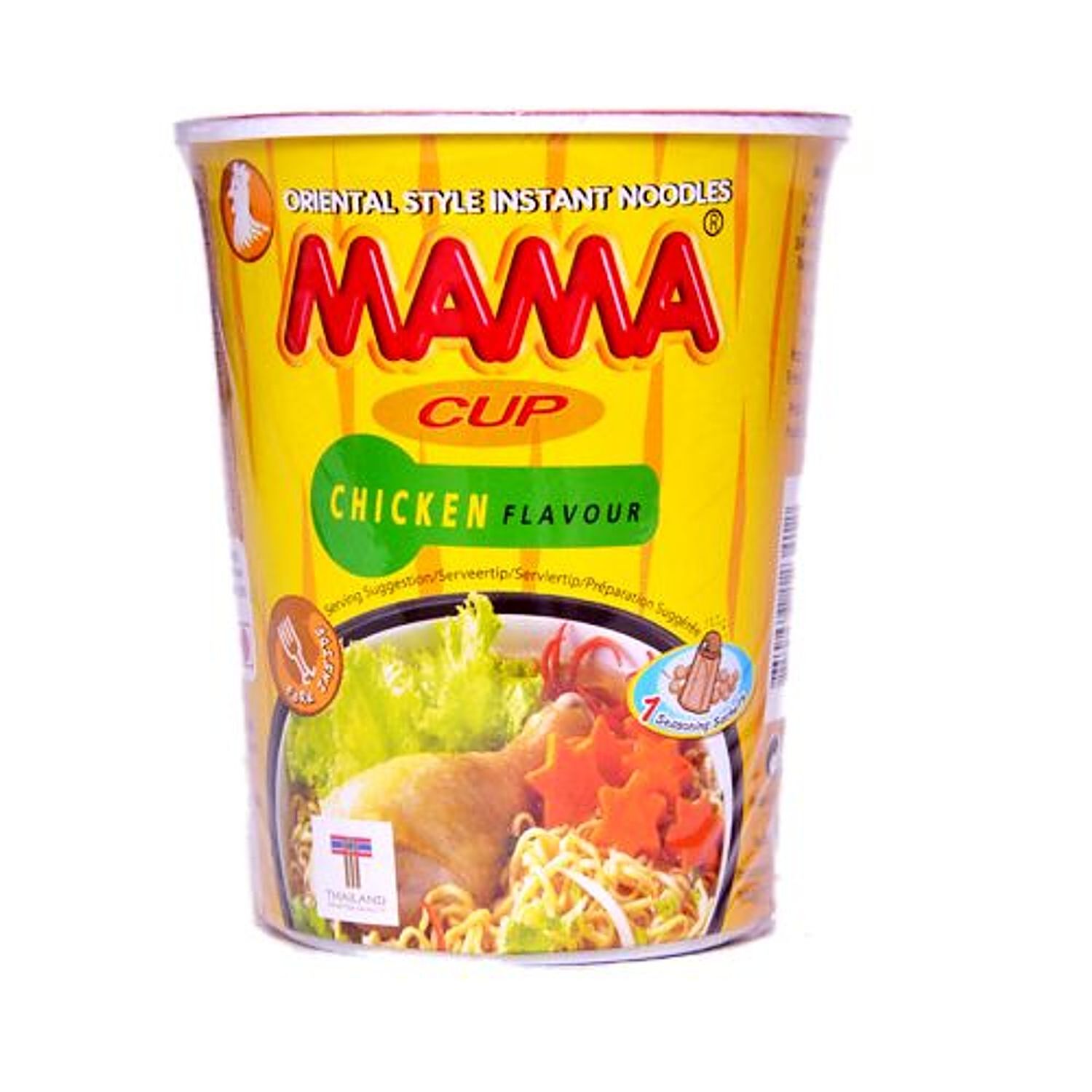 Mama cup instant noodles with pork 70gr