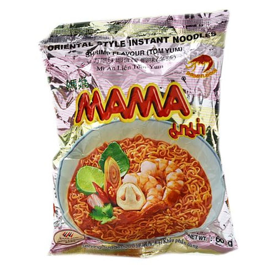 5 Pack Mama Instant Shrimp Tom Yum Noodles - World Market